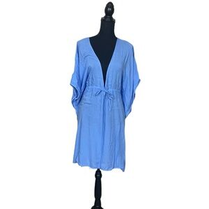 NWT Draper James RSVP Batwing Caftan Swim Cover Up